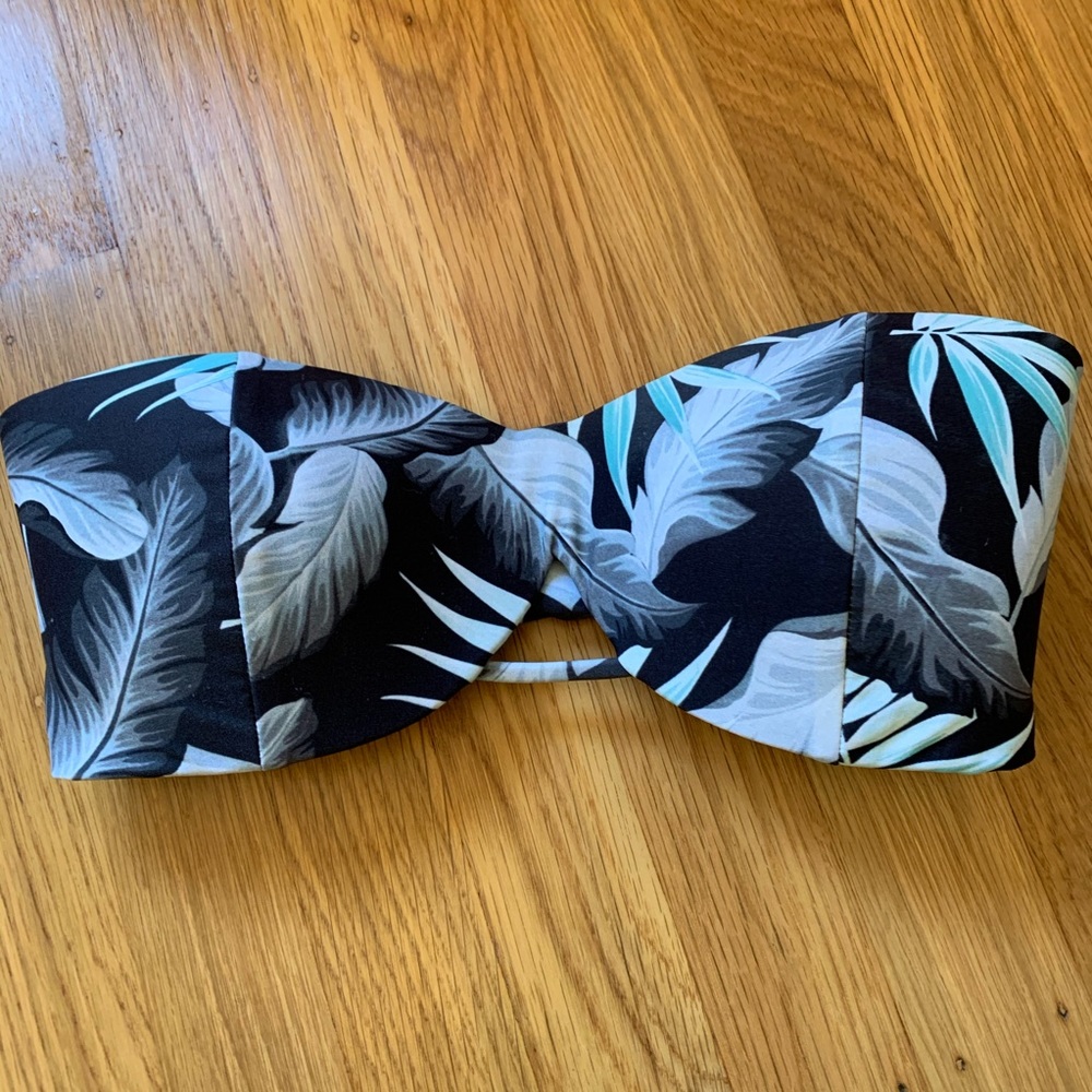 Mikoh palm print bikini top